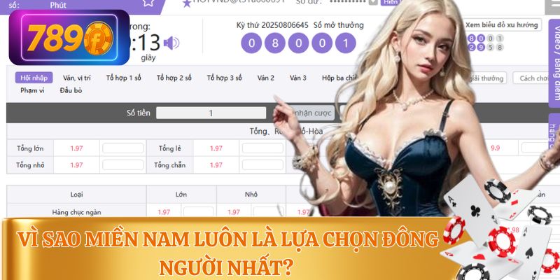 Nguyên nhân xổ số miền nam 789F thu hút nhiều người chơi