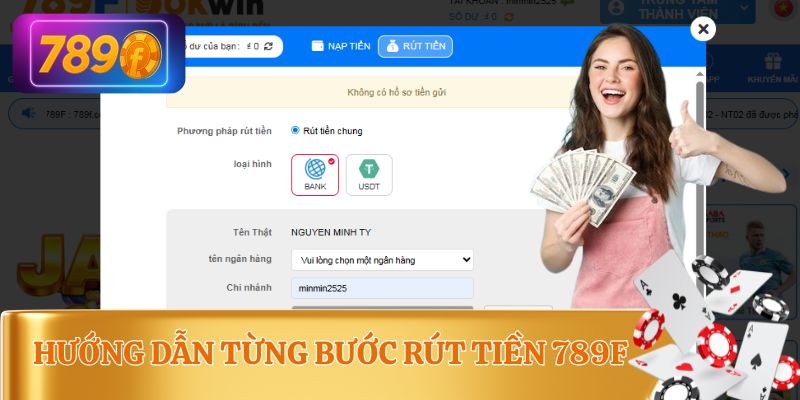 Hướng dẫn từng cách rút tiền về tài khoản ngân hàng