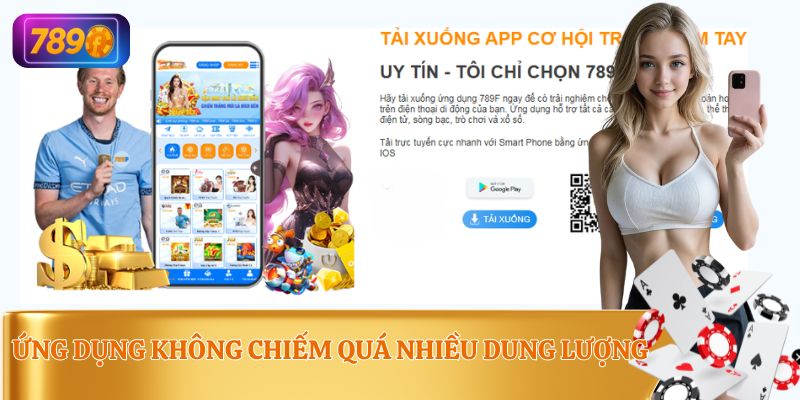 App có dung lượng thấp nên dễ tải về